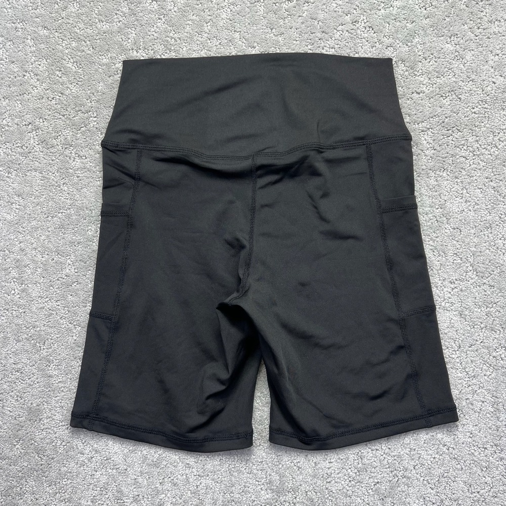 Nike Pro Combat Dri-Fit Compression Shorts Womens L Black Side Pockets Workout - Picture 6 of 11